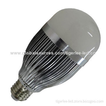 LED e27 9W with epistar SMD5630 chip, AC85-265V, CRI>80